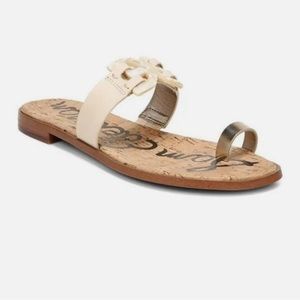 Sam Edelman Summer Gold Sand Leather Eaden Sandal
